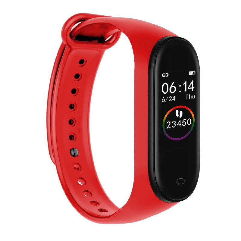 Waterproof Fitness Tracker – Smart Bracelet with Heart Rate & Blood Pressure Monitor