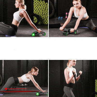 Foldable Abdominal Wheel Roller For Home Fitness