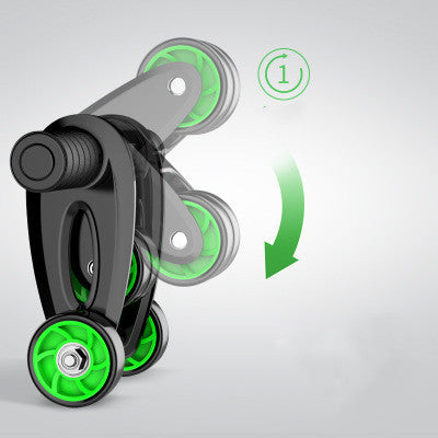 Foldable Abdominal Wheel Roller For Home Fitness