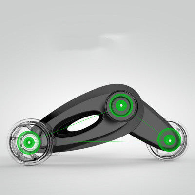 Foldable Abdominal Wheel Roller For Home Fitness