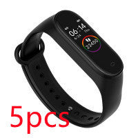 Waterproof Fitness Tracker – Smart Bracelet with Heart Rate & Blood Pressure Monitor