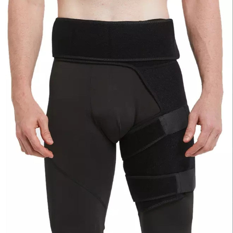 Fitness Leg & Groin Guard – Waist Support Belt for Muscle Strain Relief