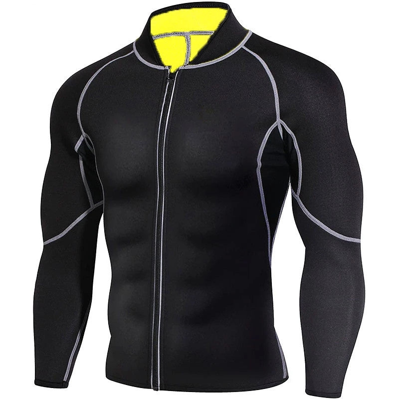 Men's Sauna Fitness Suit – Running, Yoga & Sportswear