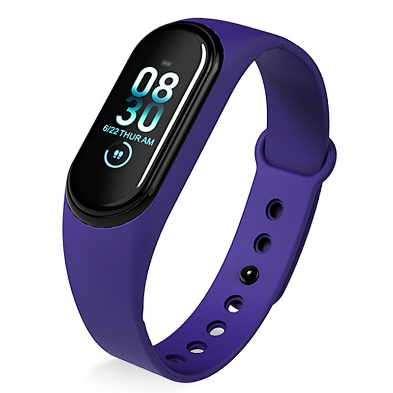 Waterproof Fitness Tracker – Smart Bracelet with Heart Rate & Blood Pressure Monitor