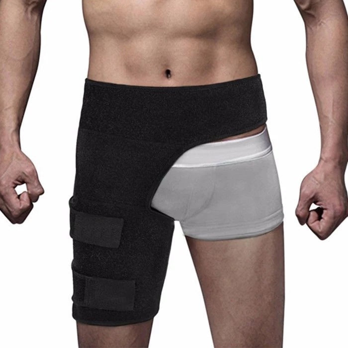 Fitness Leg & Groin Guard – Waist Support Belt for Muscle Strain Relief