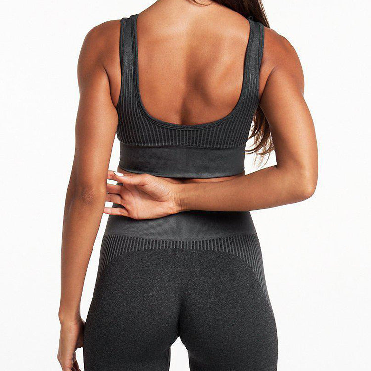 Women's Seamless Shorts Fitness Suit