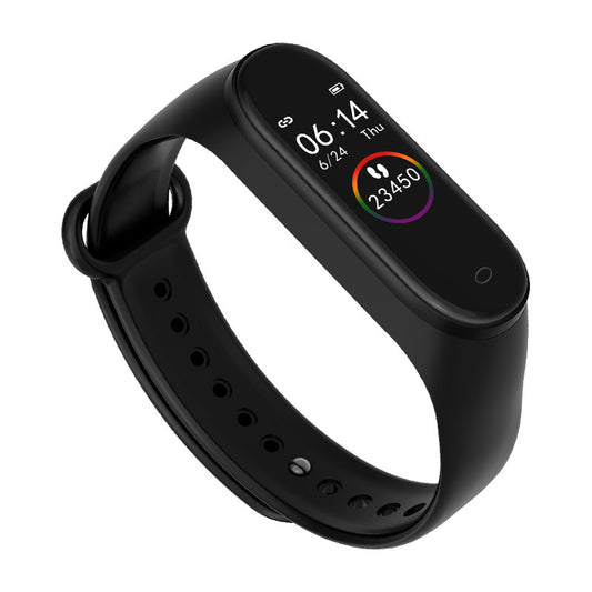 Waterproof Fitness Tracker – Smart Bracelet with Heart Rate & Blood Pressure Monitor