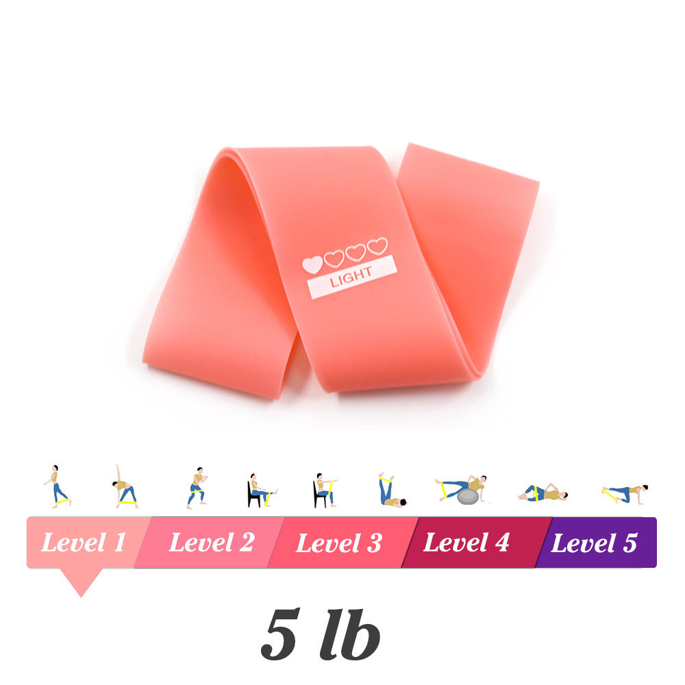 Yoga Resistance Rubber Bands 0.35mm-1.1mm